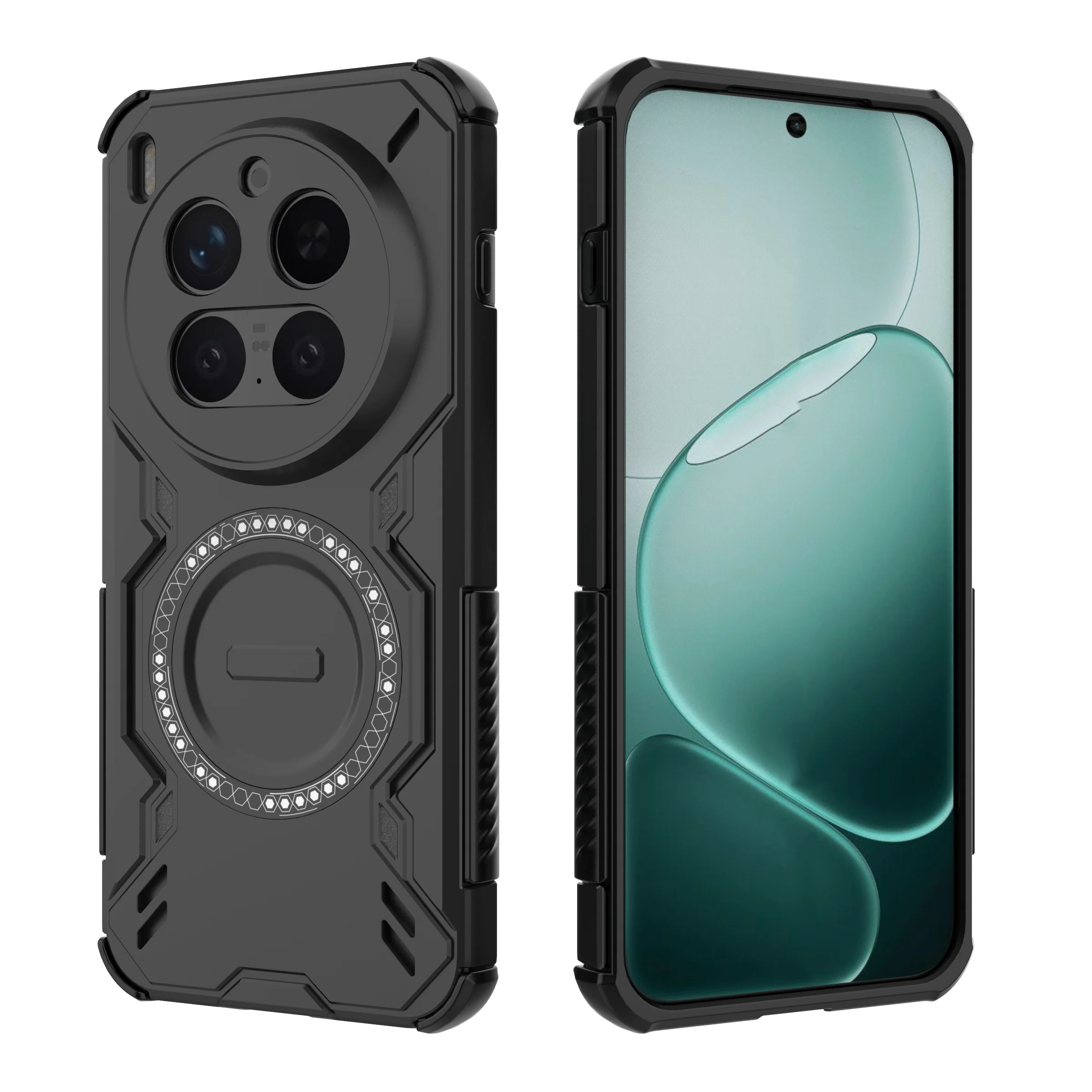 Breathable Heat Dissipation Phone Case with Magsafe Wireless Charging Compatibility