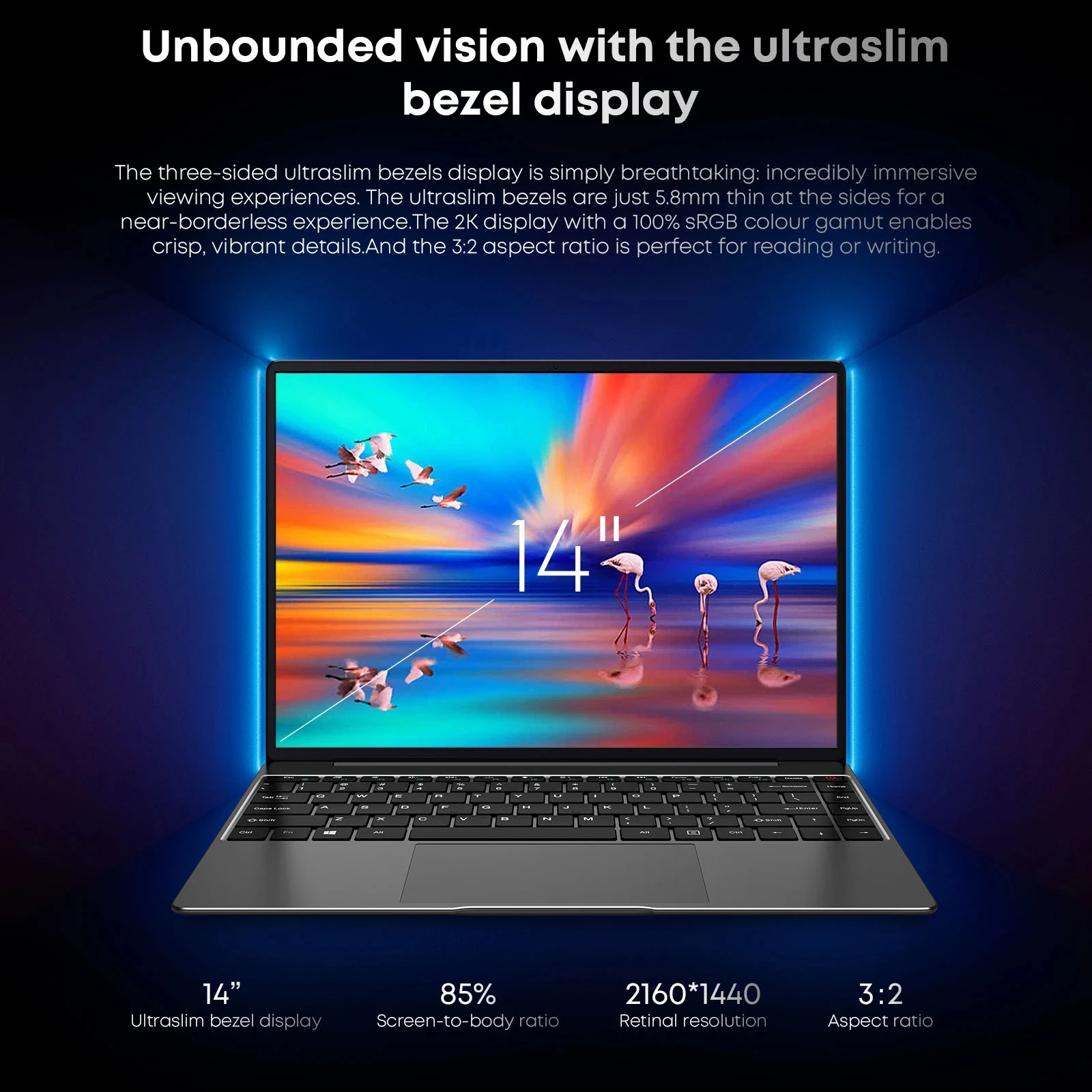 CHUWI 코어북 X 게이밍 노트북 i3-1215U 코어, 16GB RAM, 512GB SSD, 14.1 인치 FHD IPS 스크린, 인텔 6 코어 최대 3.70 Ghz 노트북