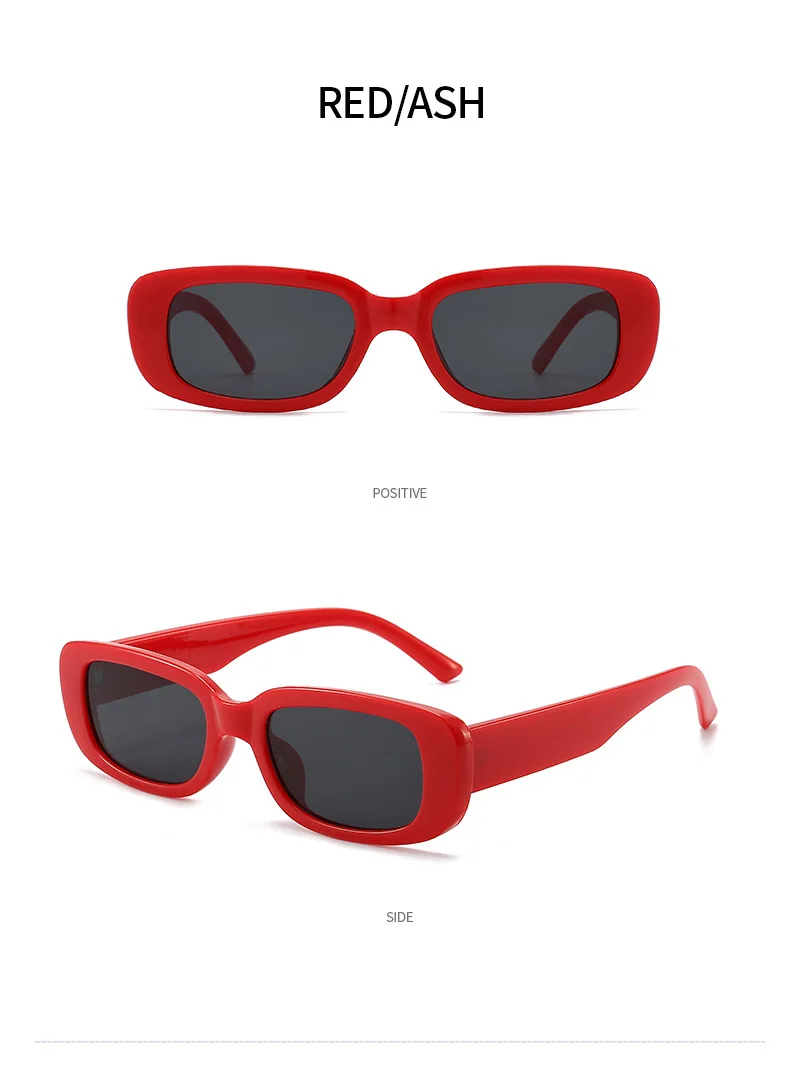 2022 New Women Sunglasses UV400 New Personality Small Square Sunglasses