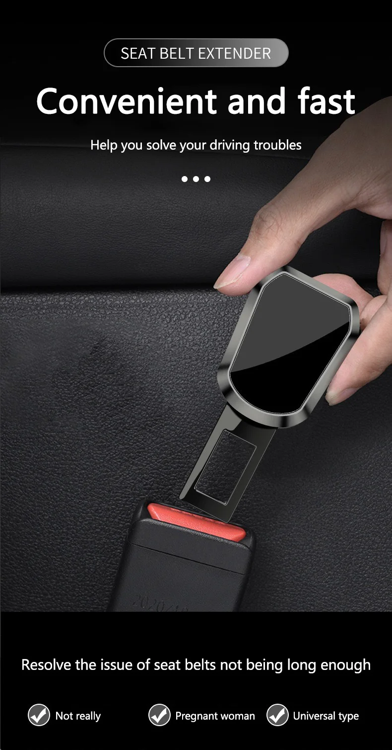 Aston Martin Autogordel Extender - Veiligheid en comfort kliksysteem