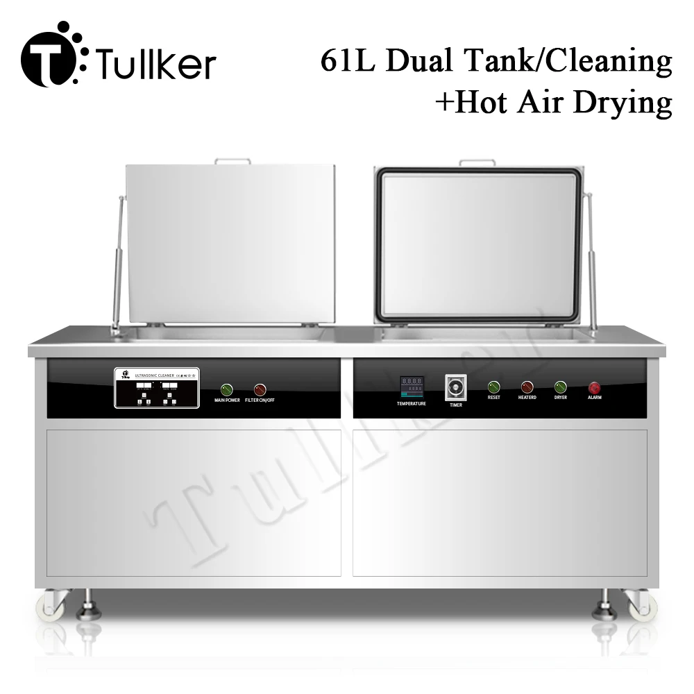 Description Picture 2 of itemTullker 61L Industrial Ultrasonic Cleaner Cylinder Head Engine Block Ultrasound Cleaning Machine Hardware Oil Rust Removal