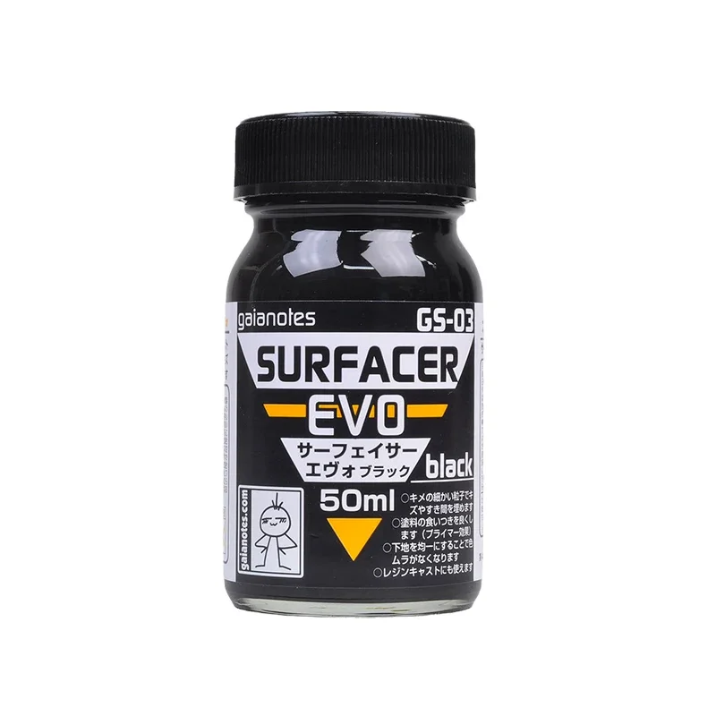 GAIA 50ml Painting Surfacer Primer for Model Building and Hobby DIY Projects