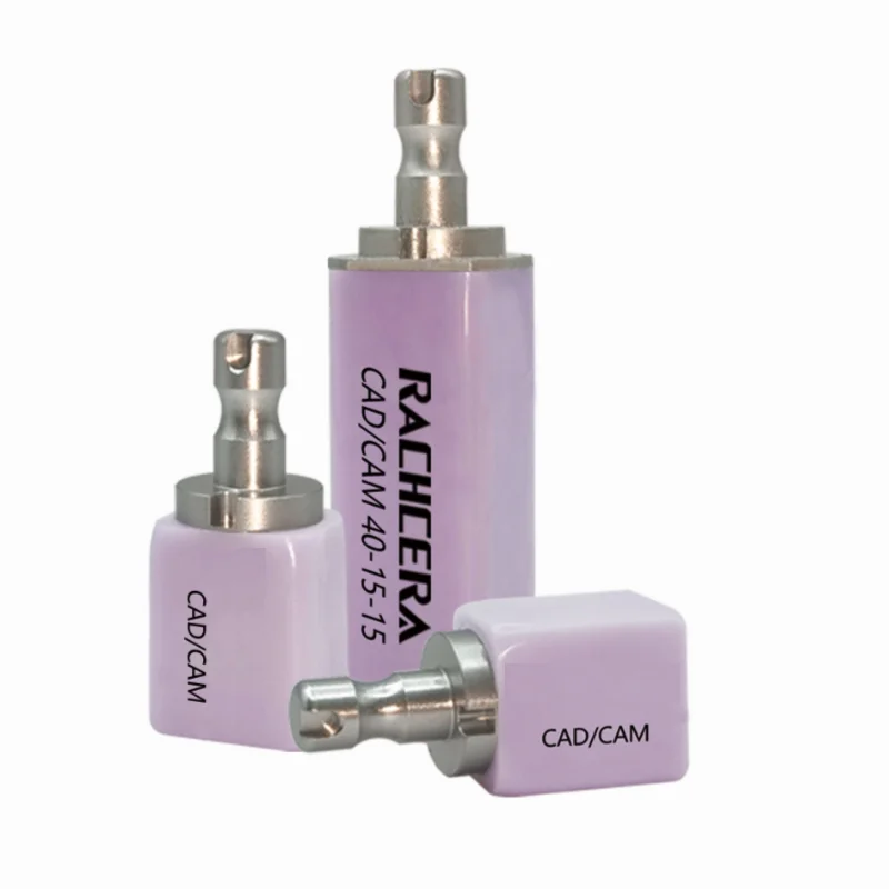 4PCS Dental Glass Ceramic Materials Veneer Crown Bridge Dental Lithium Glass Ceramic CAD/CAM B40