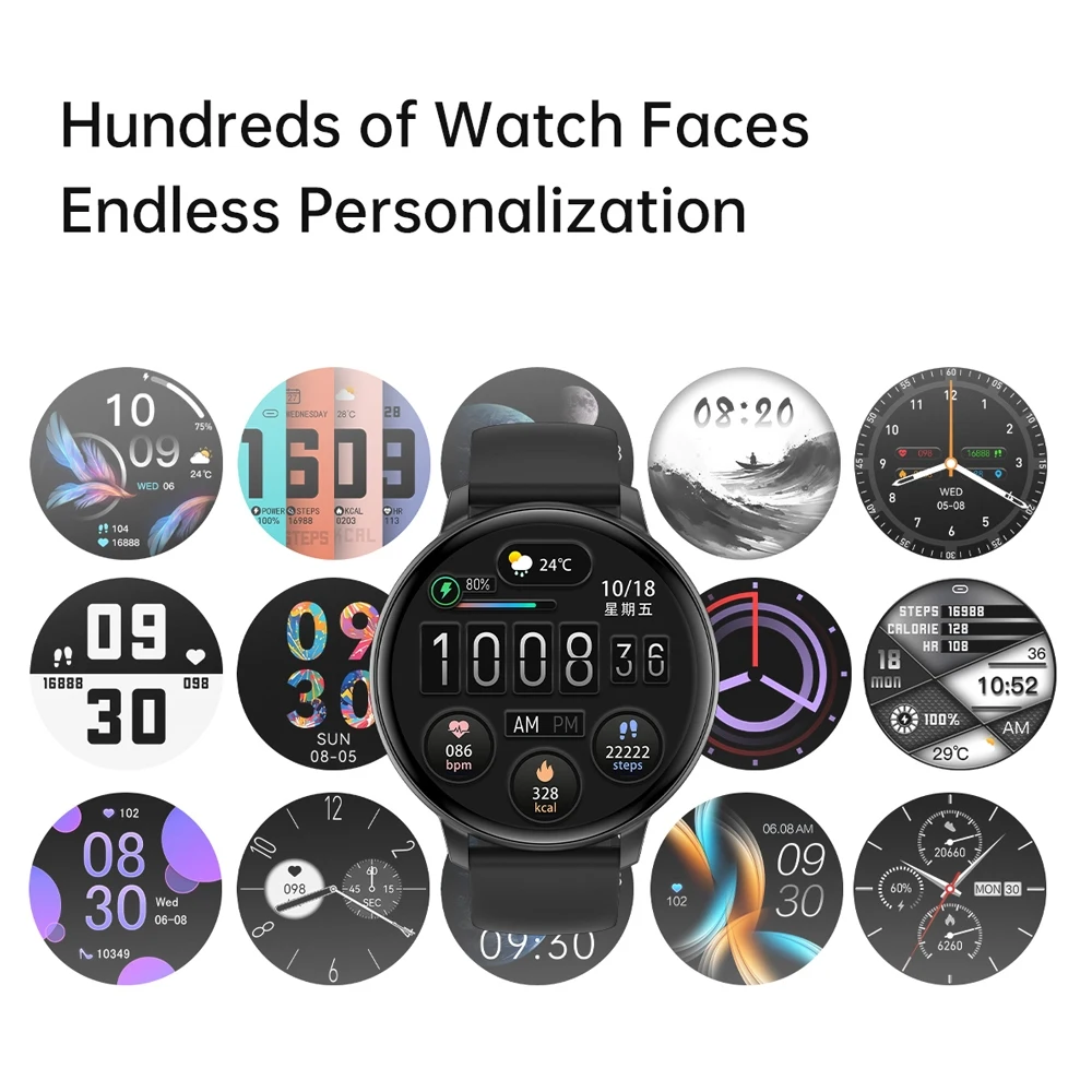 2026 New 1.43 inches Bluetooth Call Fashions Smart Watch Women Men AMOLED 466*466 HD Pixel Display Smartwatch Ladies 2025 New
