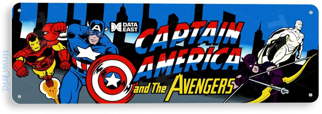 

Tinworld TIN Sign Arcade Game Room Shop Marquee Metal Sign Decor Decor Retro Console C483