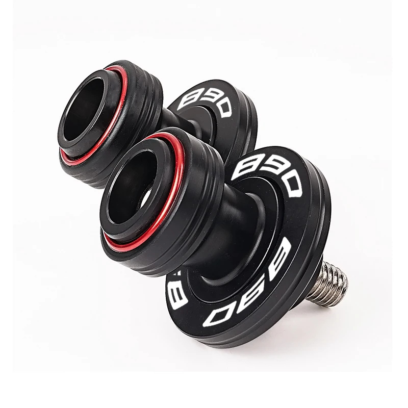 M10 Für KTM 890 Abenteuer 890 ADV 2021-2024 2025 CNC Aluminium M10 Motorrad Schwinge Spulen Slider stehen Schrauben Zubehör – Detail 6