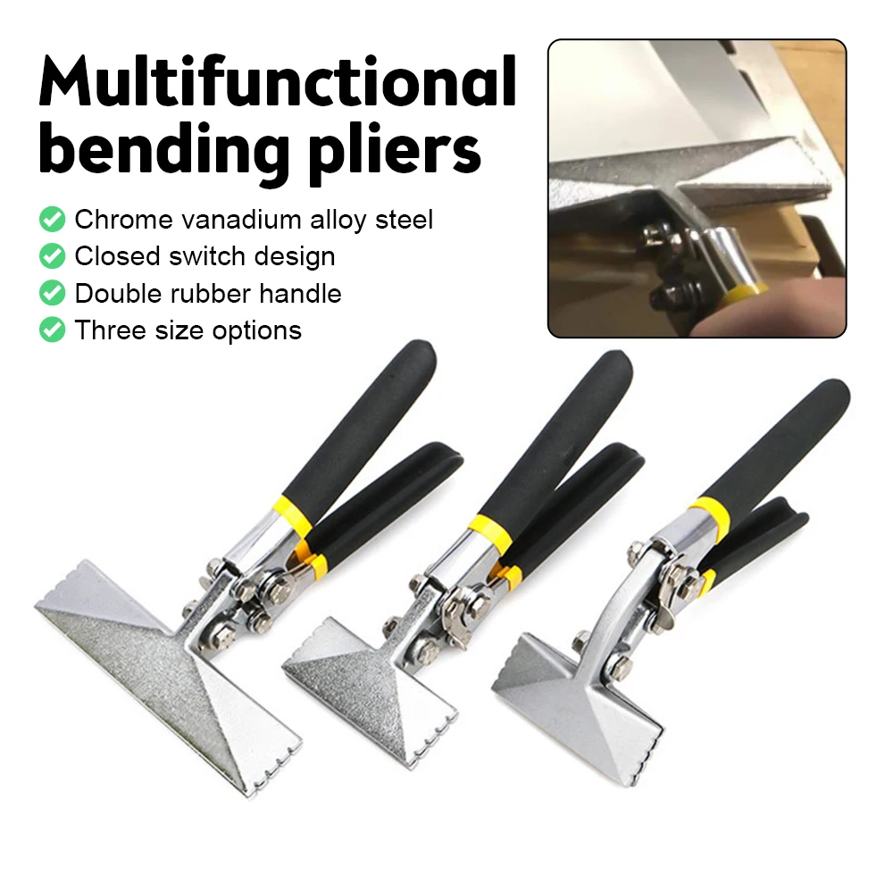 

80mm150mm Edge Sealing Sheet Metal Bending Pliers Tools For Welding Clamps Pliers Sealing Edge Pressing Bending Pliers Tools