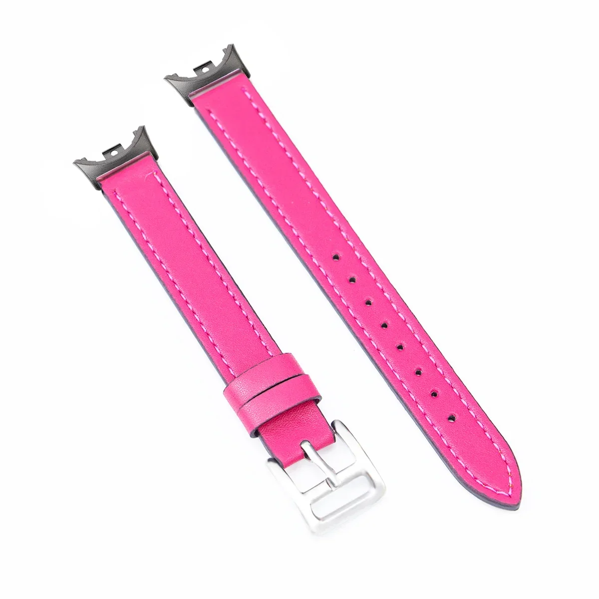 Premium Leather Wrist Strap for Mi Band 8 – Elegant Replacement Sports Bracelet