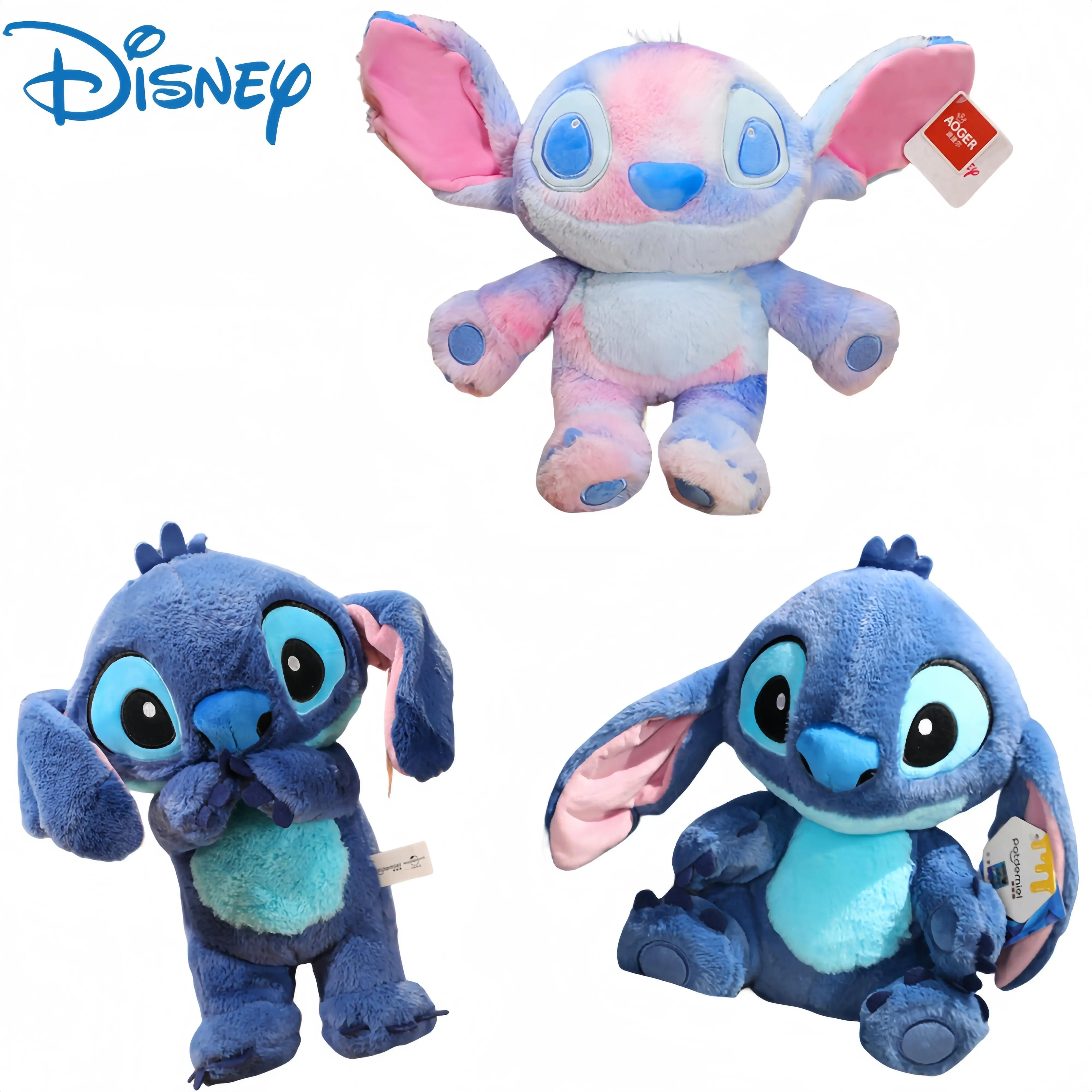 

Genuine Disney Stitch Doll Disney Plush Toy Stitch Doll Stuffed Toy Doll throw pillow Kawaii Birthday Gifts for Children