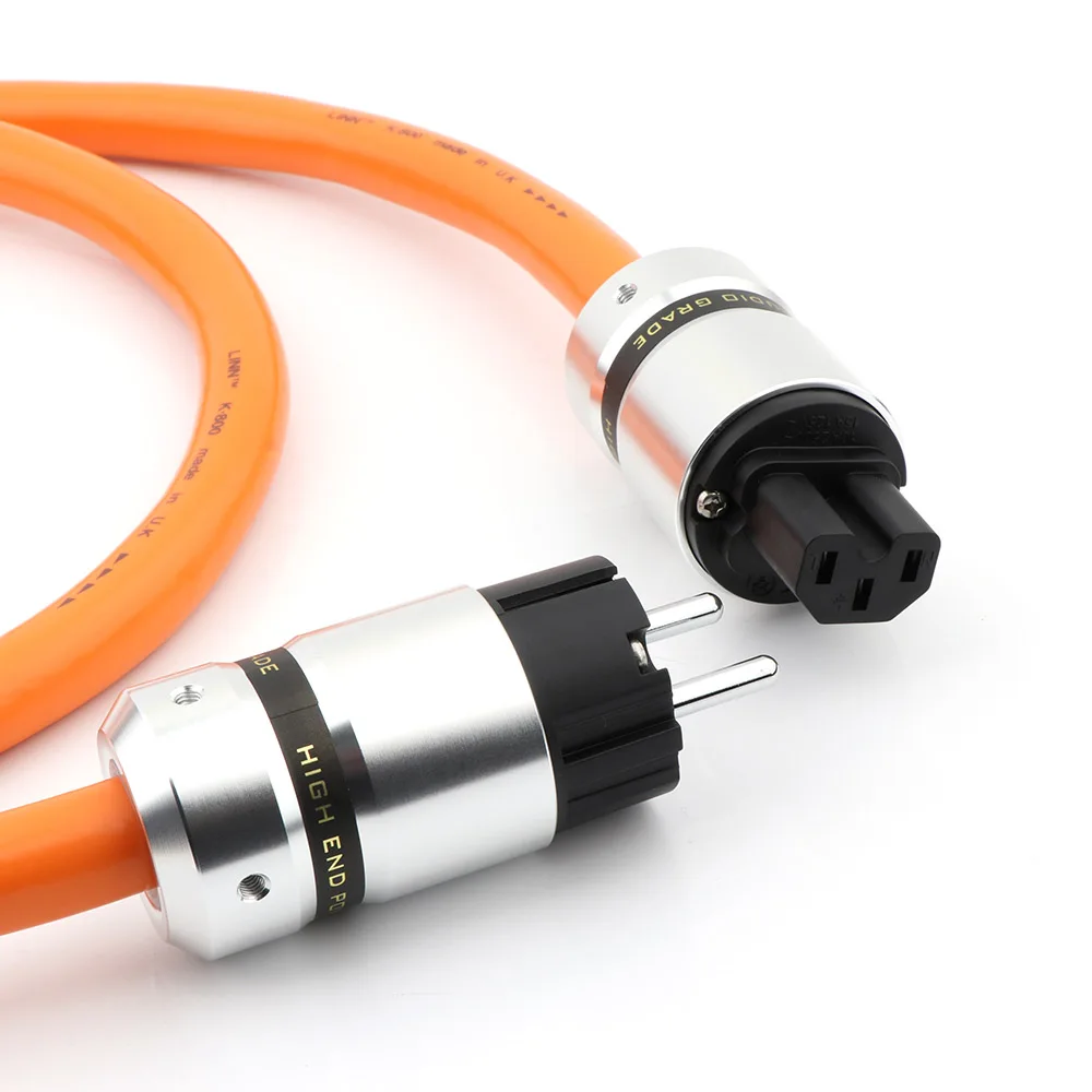 hifi LINN k800 style 5N OFC Copper European Standard Power