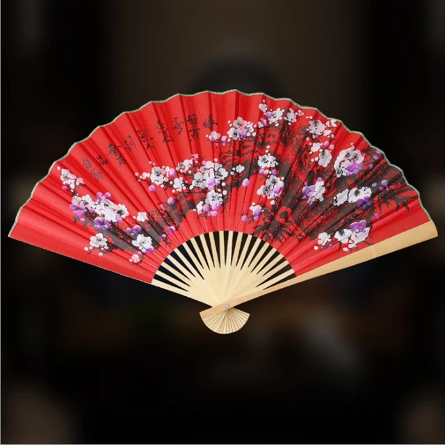 Grand ventilateur pliant en papier de style japonais fait à la main,  décoration murale d'hôtel et de restaurant, support Fuji, dépliant, 90cm -  AliExpress