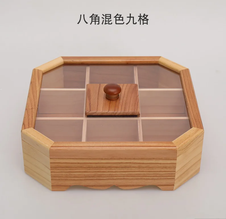 Candy Plate Dried Fruit Box Storage, Chinese Snacks Candy