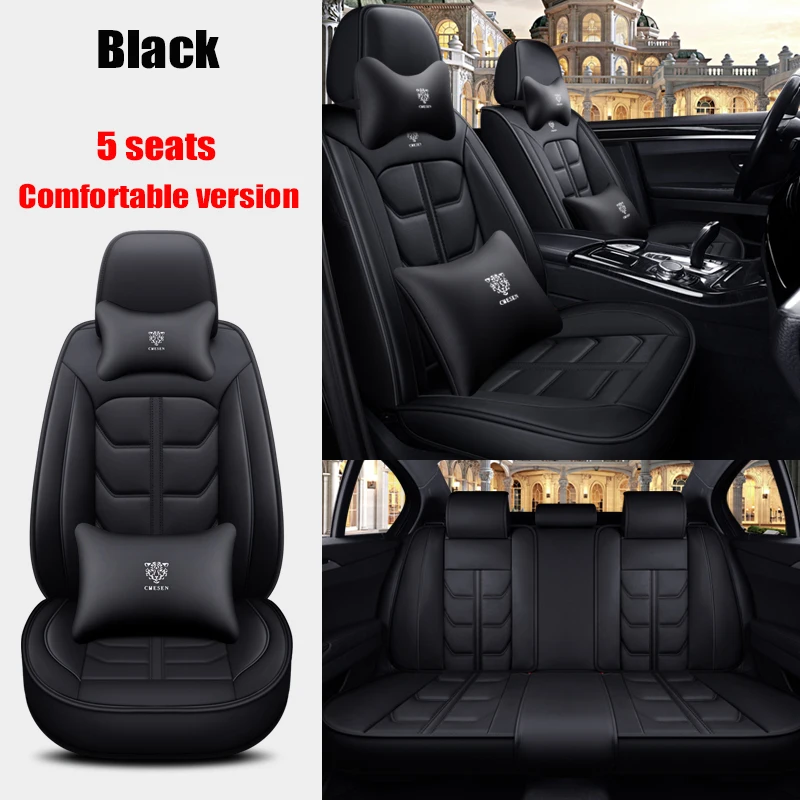 

WZBWZX General leather car seat cover for Suzuki All Models Vitara jimny Swift SX4 2007 2010 2011 Car-Styling car accessories