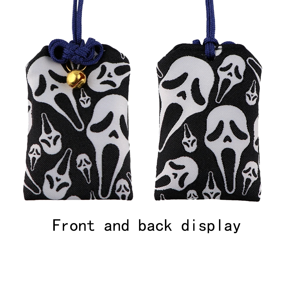 

Halloween Horror Movies Anime Prayer Omamori Pray Fortune Beauty Health Lucky Charms Wealth Bag Guard Talisman Pendant Keychain