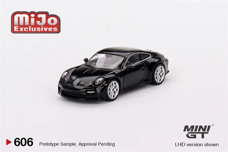 

Эксклюзивная модель автомобиля MINI GT Mijo 1:64 911 (992) GT3 Touring, черная модель автомобиля
