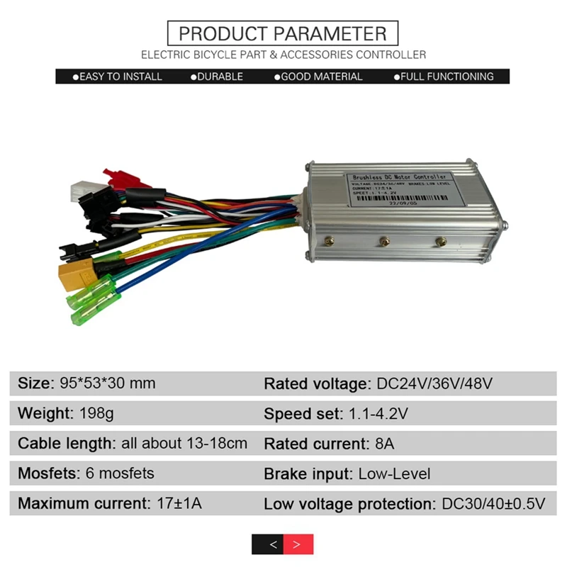 1 Set E-Bike LCD Display Meter S800 LCD Display 17A Three-Mode Sine For WAVE Controller Kits 24V 36V 48V 250W 350W