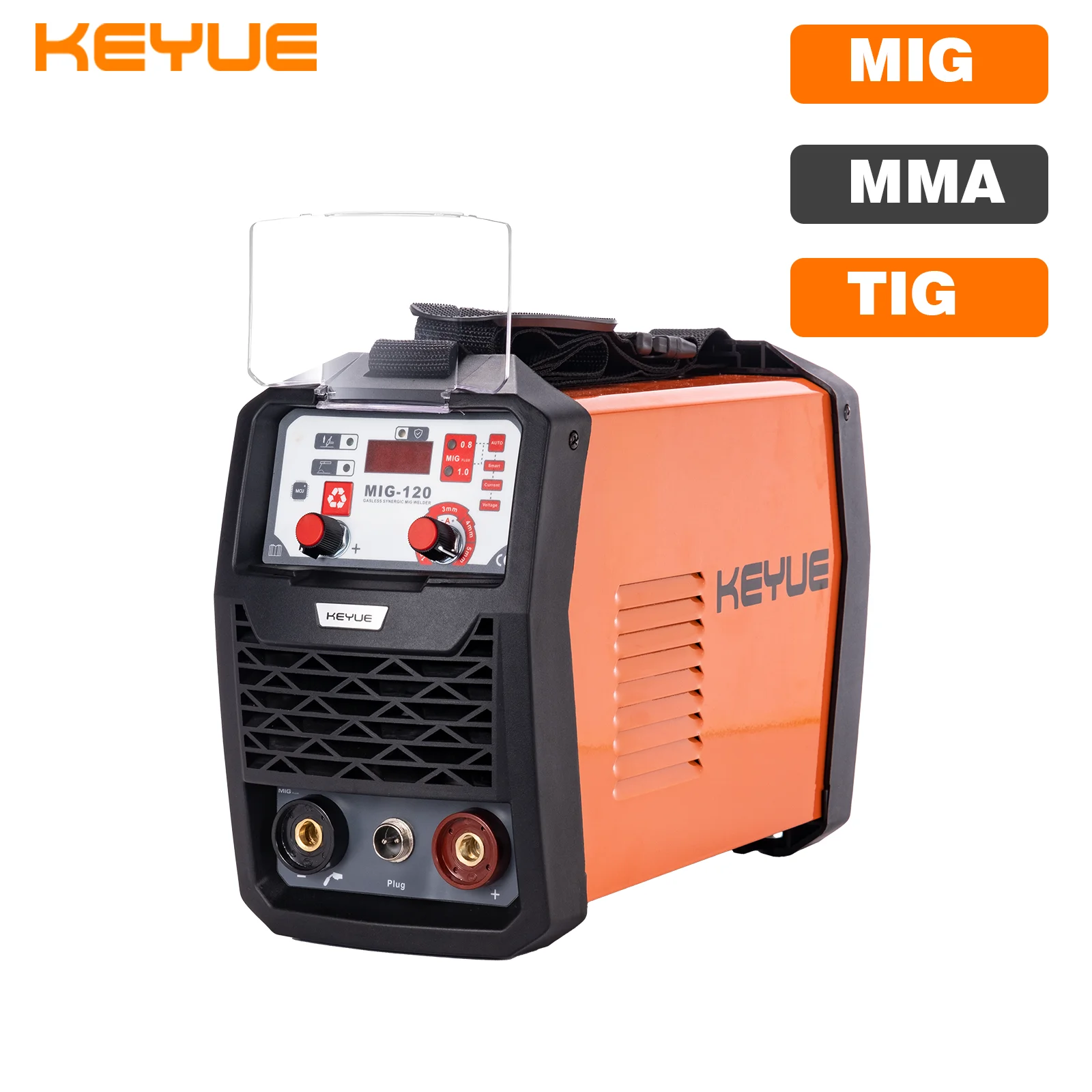 

Полуавтоматический сварочный аппарат KEYUE, сварочный аппарат с флюсовой сердцевиной, безгазовым паяльником, 4,5 кг