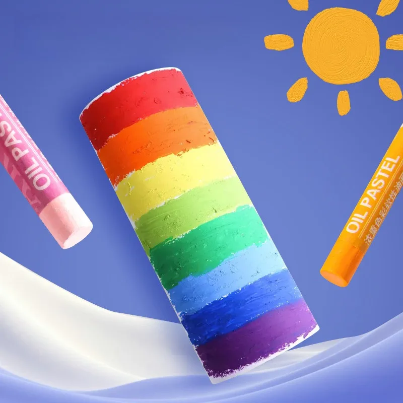 24 color oil painting stick set