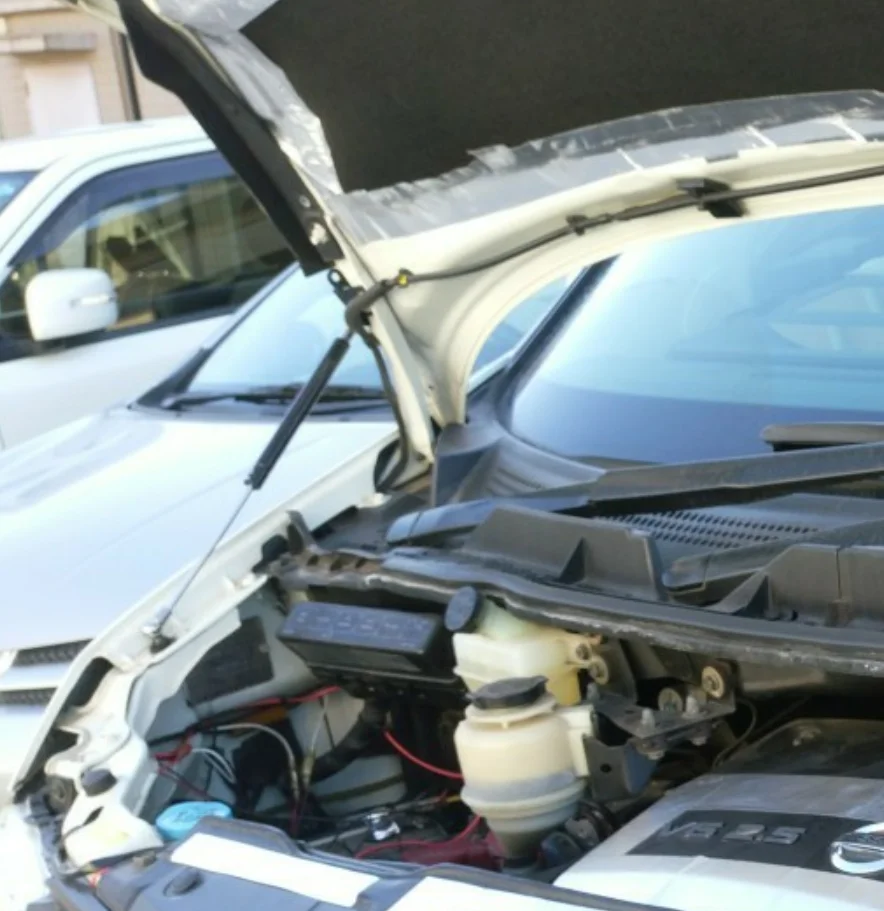 Передний капот для Nissan Elgrand E51 2002-2010 газовые стойки углеродное волокно пружинный