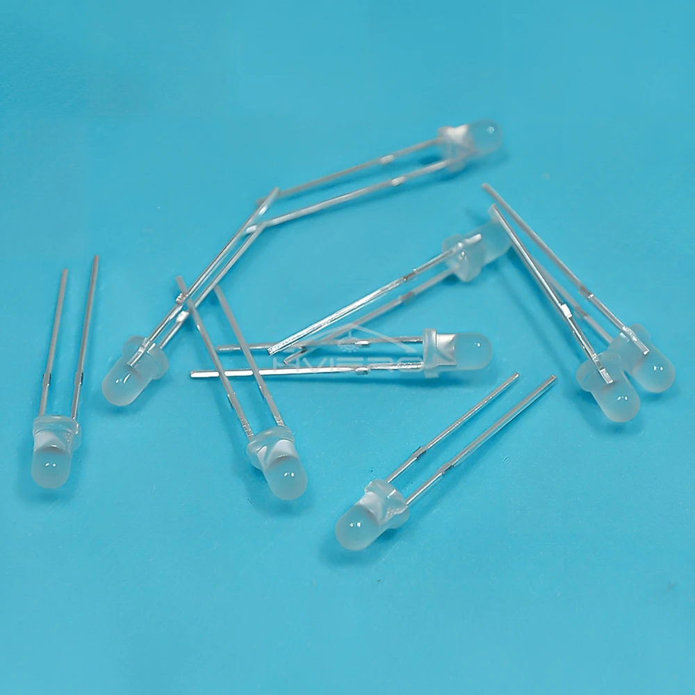 Components LED-assortiment Rood, Groen, Geel, Blauw, Wit Rond 3 Mm 5 Mm 1564910