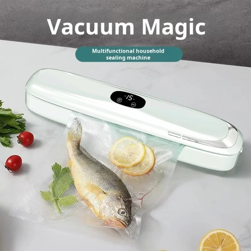 Small home vacuum sealing machine for food packaging