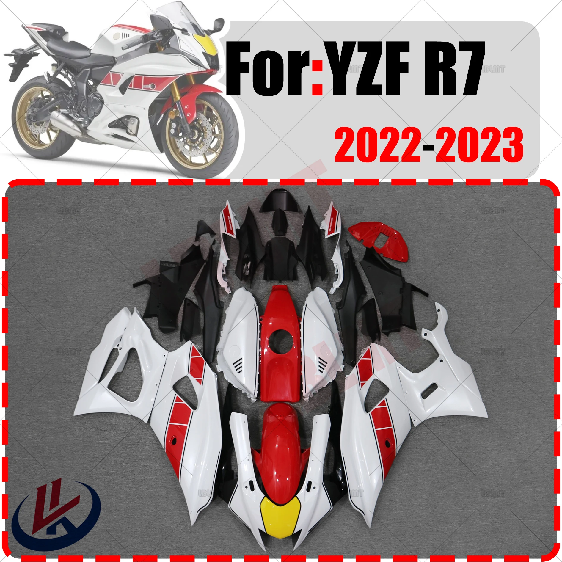 

Motorcycle ABS Injection molding For Yamaha YZF-R7 YZF R7 2022 2023 Full Body Fit Fairing For YAMAHA R7 2022-2023 Full Fairing