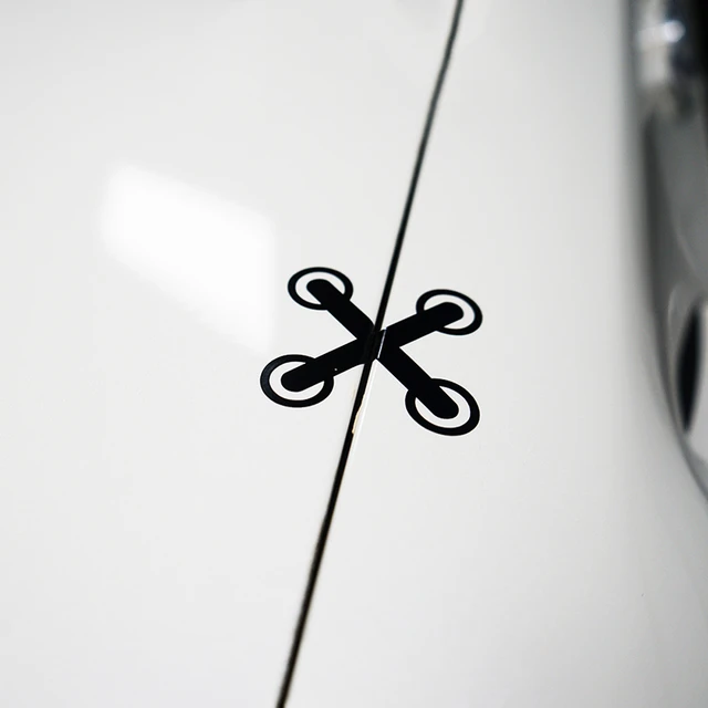 Creative Funny Car Sticker Patch Style Car Body Gap Decorative Reflective  Decal - AliExpress