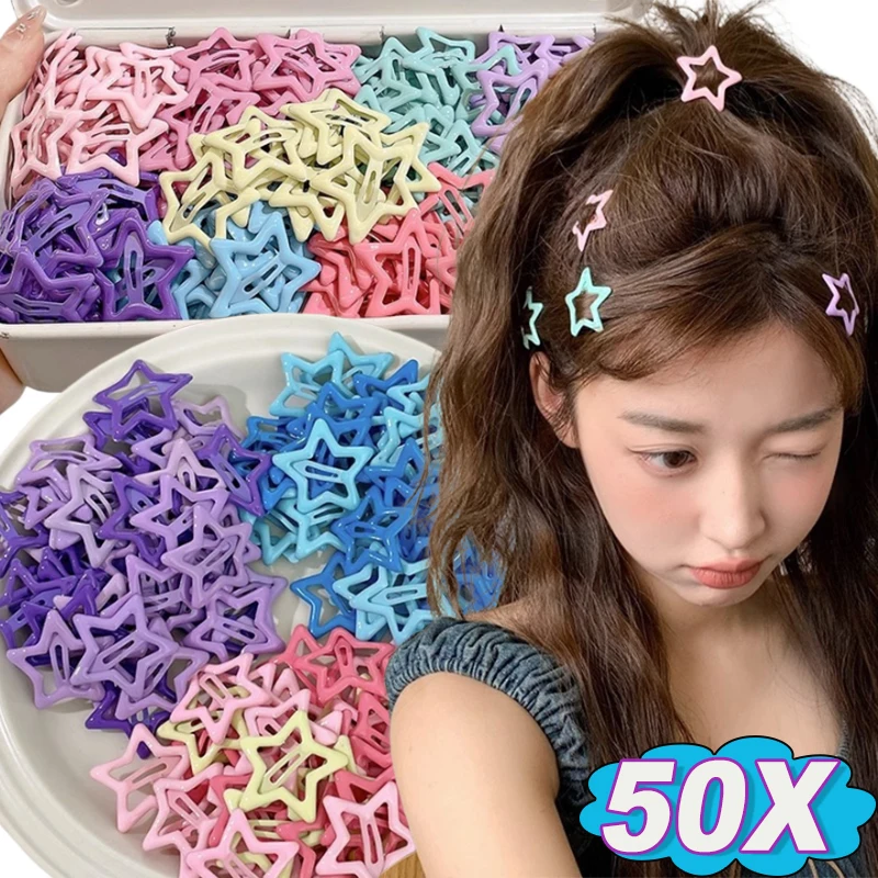 Kawaii Star Hair Clips 1