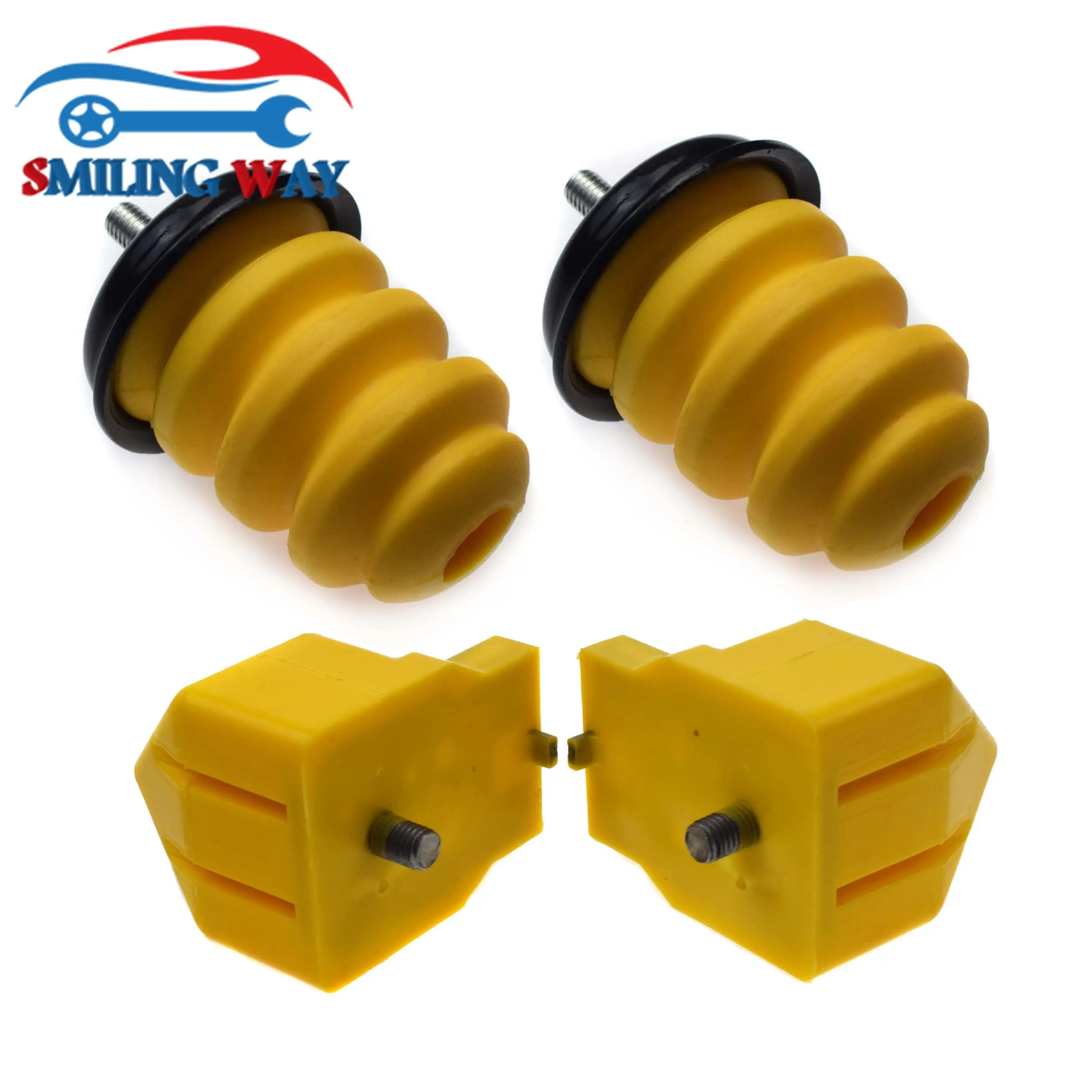 X AUTOHAUX 2 Pcs Black RH Or LH Tailgate Latch Rubber Stop Buper For Chevrolet Silverado For