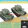 1:16 Soviet KV Series Shoot Bullet  Remote Control Tank 2.4G 320 ° Turret Rotation LED Lighting Heavy Army Electric RC Truck Toy 1