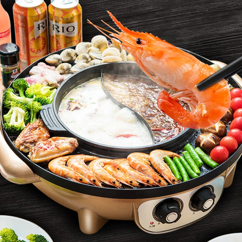Lazy Barbecue Portable Bbq Grill Hot Pot Rocket Stove High Capacity Bbq  Grill Multifunction Party Mangal Barbecue Accessories - AliExpress