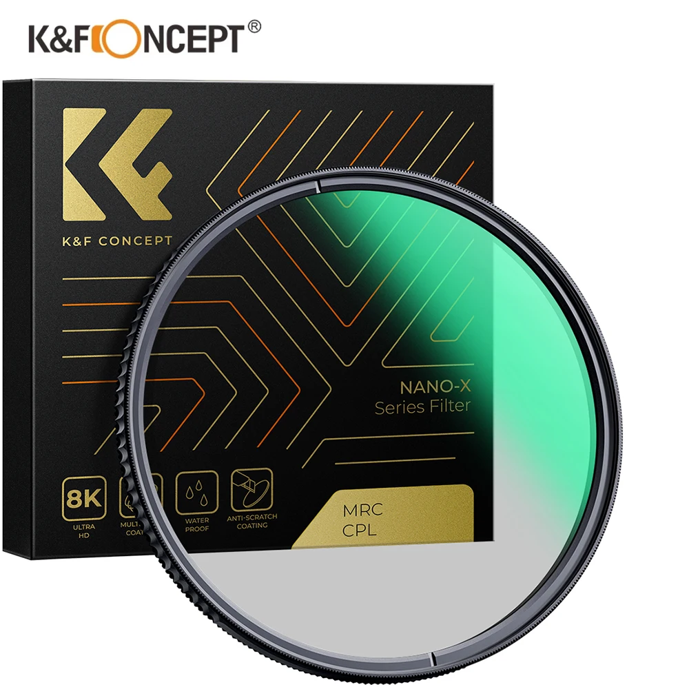 K&F Concept 67mm True Color Polarising Filter Ultra Low - Keystone 4 - View #7