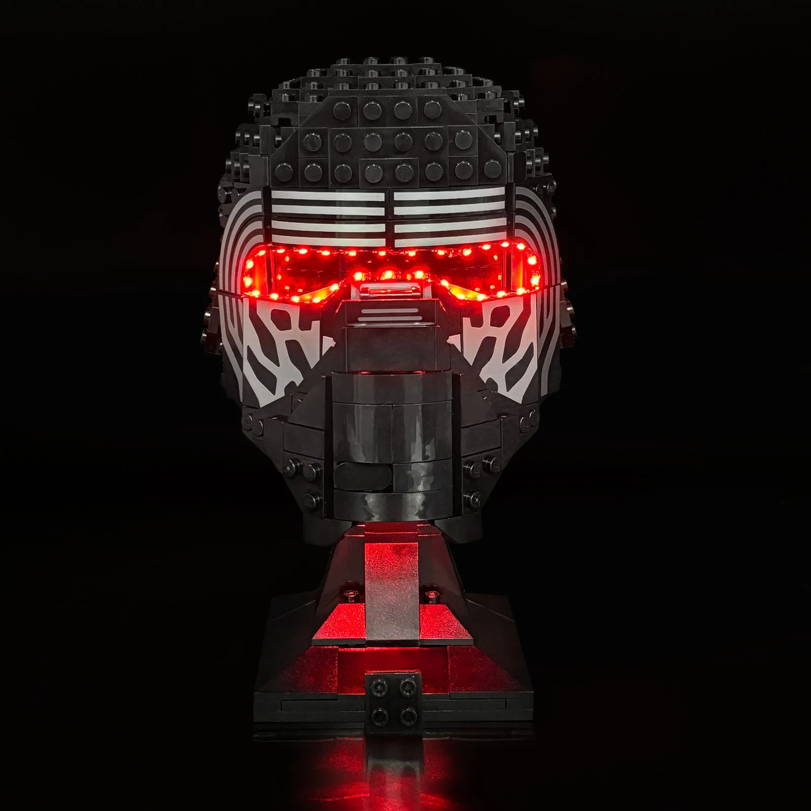 LYBMTWF LED 조명 키트 레고 75415 Kylo Ren과 호환 가능 ™   헬멧 빌딩 블록(모델 벽돌은 포함되지 않음)