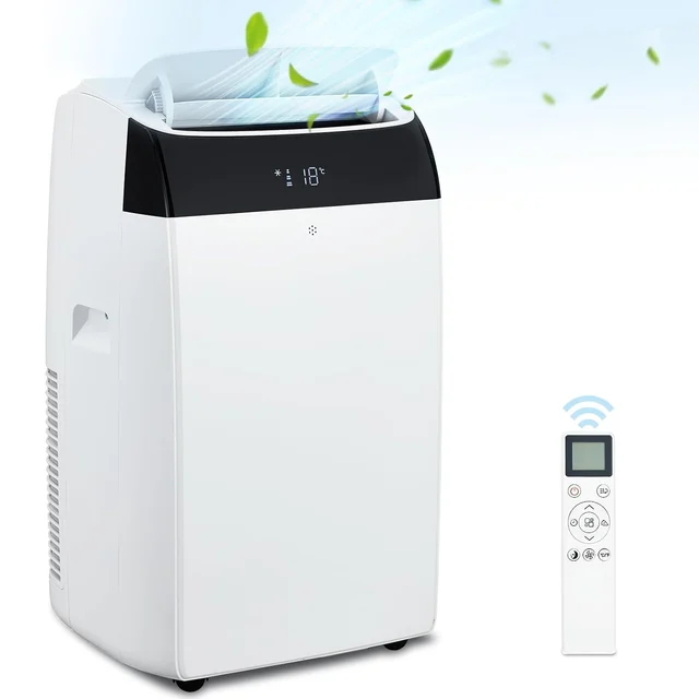 14000 BTU Portable Air Conditioners, 3-In-1 Free Standing Cooling AC Unit With Fan, Dehumidifier, Remote Control, Sleep Mode 2