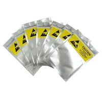3000Pcs/Lot Various Size Self Sealing Anti-Static Shielding Plastic Bag Electronic Batteries Anti Static Storage Bags ESD 1