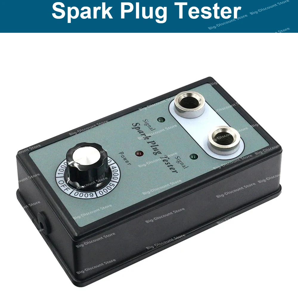 

Spark Plug Tester 12V In-Line Wire Ignition Plug Analyzer Spark Plug Tester Pen Test Car Engine Auto Diagnostic Tool