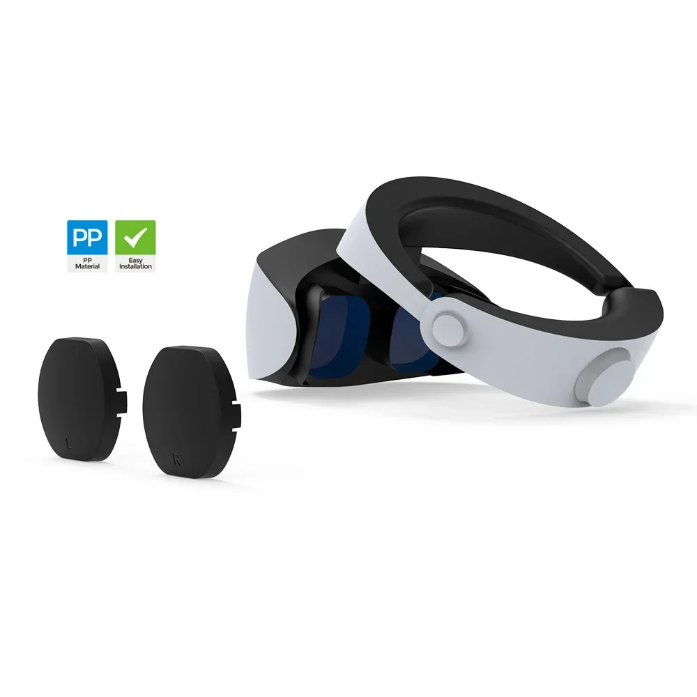 VR Lens Cover PS VR2 Glasses Lenses Protector Anti-scratch Dust-proof ABS Protection Cap Playstation VR2 Accessories