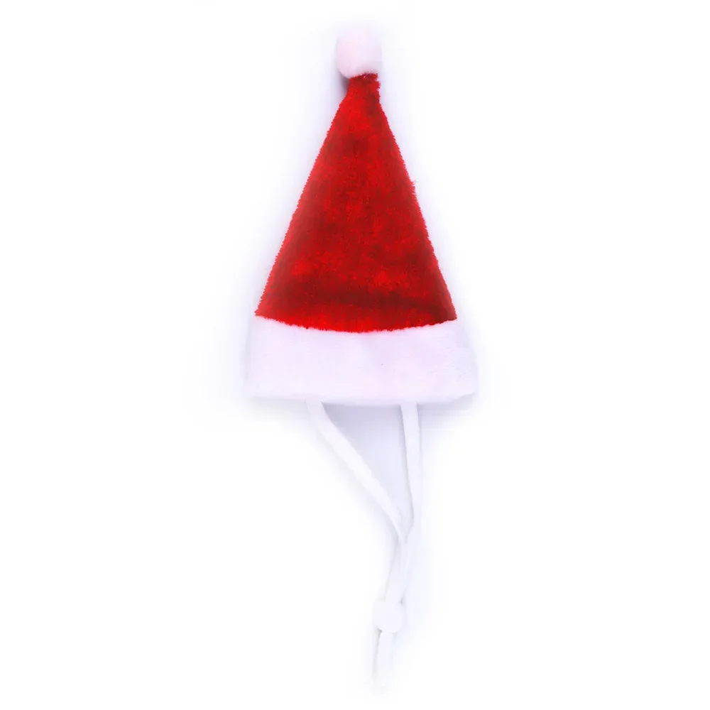 Hamster Guinea Pig Christmas Cap Costume Mini Small Pet Hat Xmas Headwear Pet Outfits For Chinchilla Rabbit Hedgehog