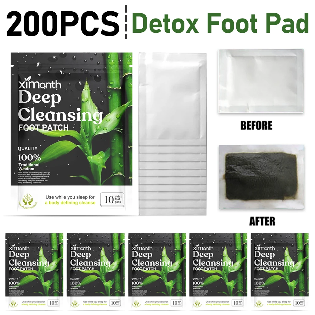 Detox Foot Patches Stress Relief Deep Sleep Conditioning Body foot pads 10-200PCS