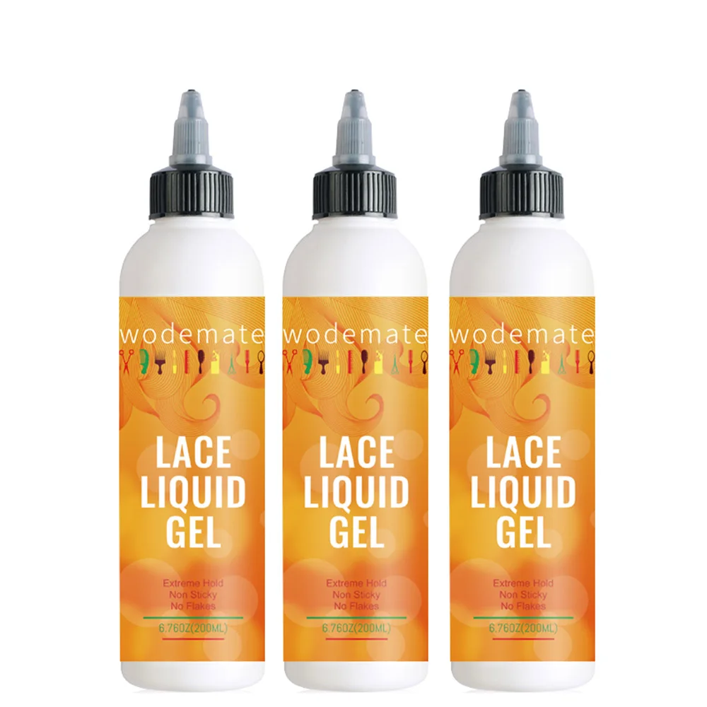 Lace Front Wig Liquid Gel Clear Wig Adhesive Temporary Hair Glueless