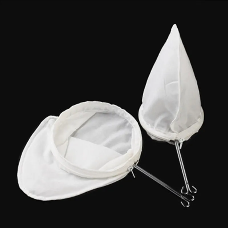 Milk Tea Filter Bag With Handle Hong Kong Style Steel Ring Coffee Cotton Cloth Filter Bulk Foam Kitchen Accessories Milk Tea Filter Bag With Handle Hong Kong Style Steel Ring Coffee Cotton Cloth Filter Bulk Foam Kitchen Accessories