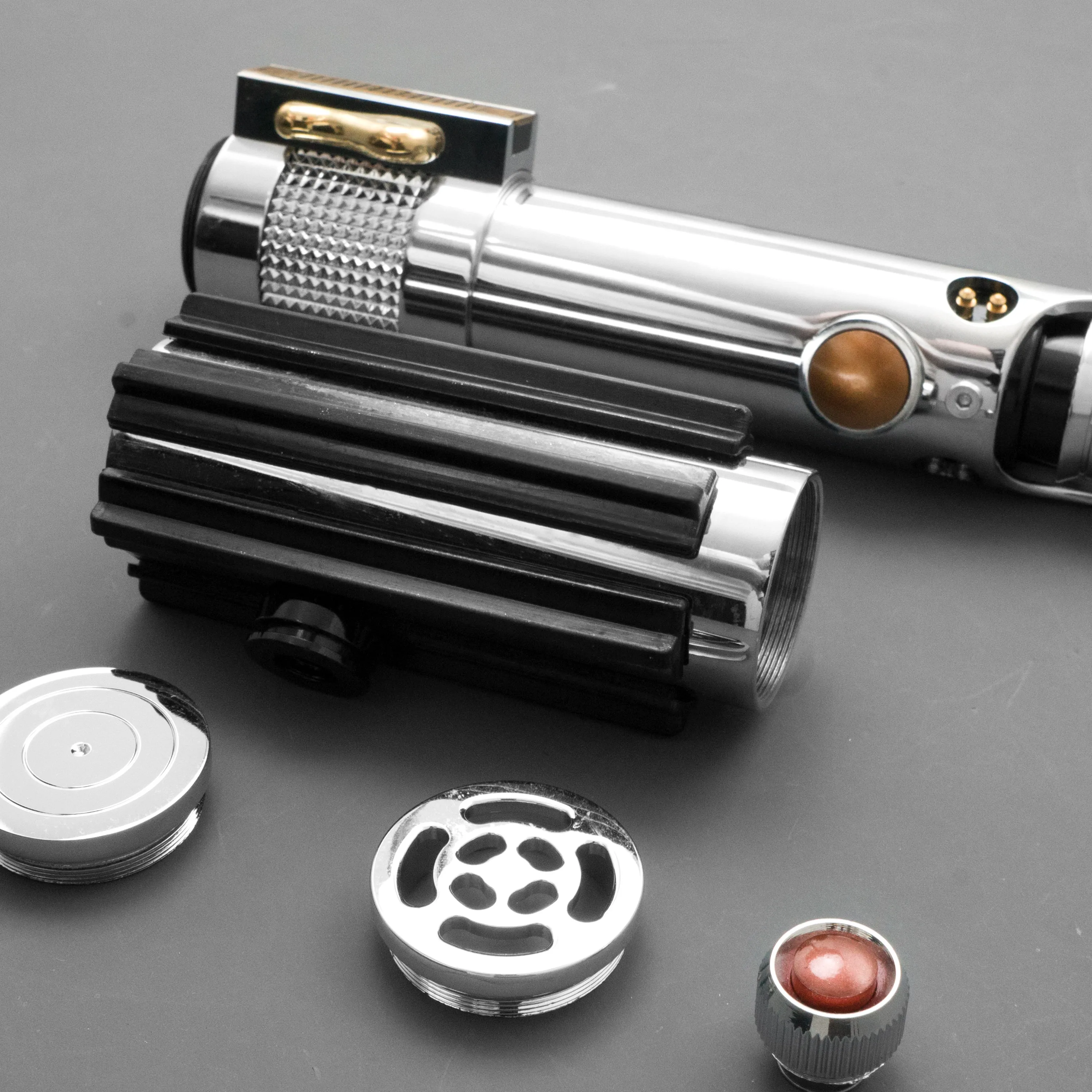 Anakin-EP3 Neopixel lightsaber、空のシャンク、シャーシ、カスタム