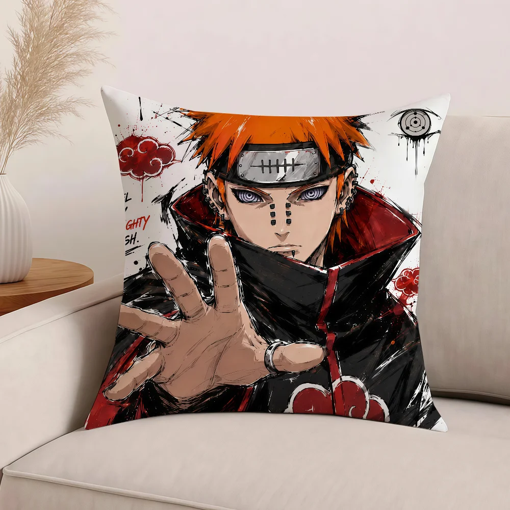 Anime Akatsuki Decorative Pillow Cover for Home and Office Spaces