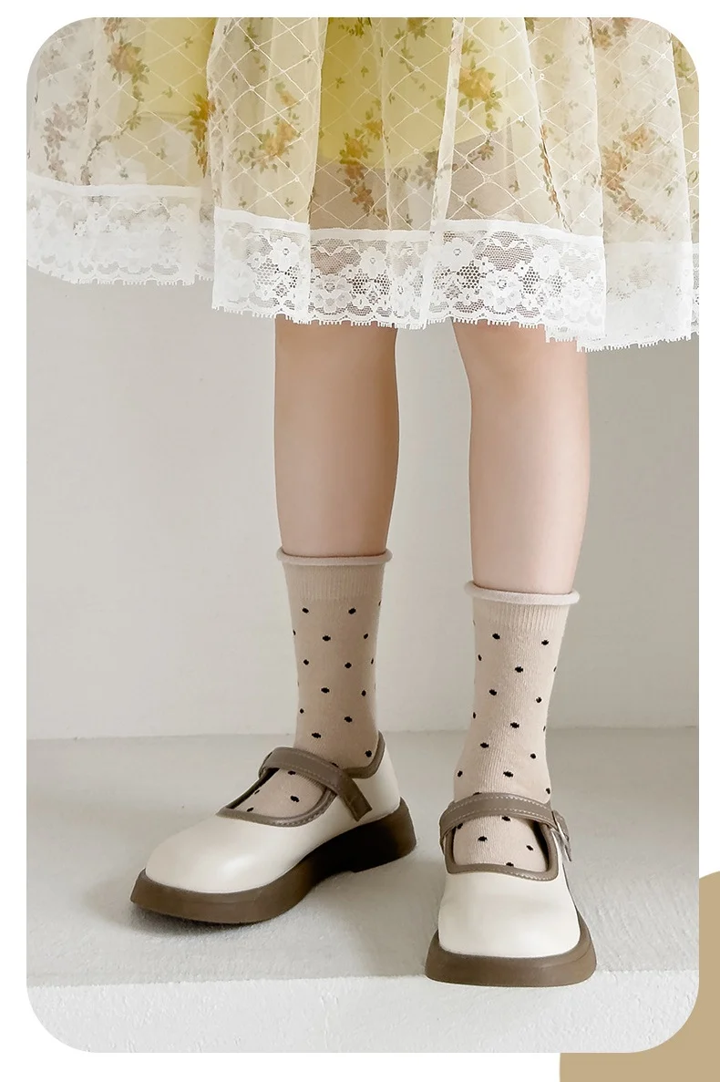 5 paare/los neue Herbst kinder Baumwoll socken Mädchen Junge Baby warme weiche süße Karikatur für Frühling 1-12 Jahre Student Teens Kinder Socken – Detail 1