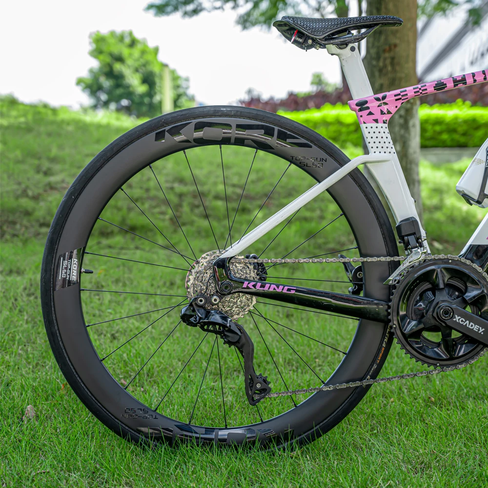 Колесный комплект KORE TOP‑GUN Carbon 700C для шоссейных гонок