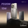 New PD20W 5000mAh Ultra-Slim Portable Charger Power Bank Magnetic Wireless Super Fast Charging Power Bank for IPhone Samsung 2