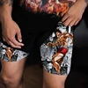 Anime Baki Hanma Gym Shorts Men Manga Print Workout Quick Dry Running Performance Short Pants Summer Mesh Beach Sport Sweatpants 2