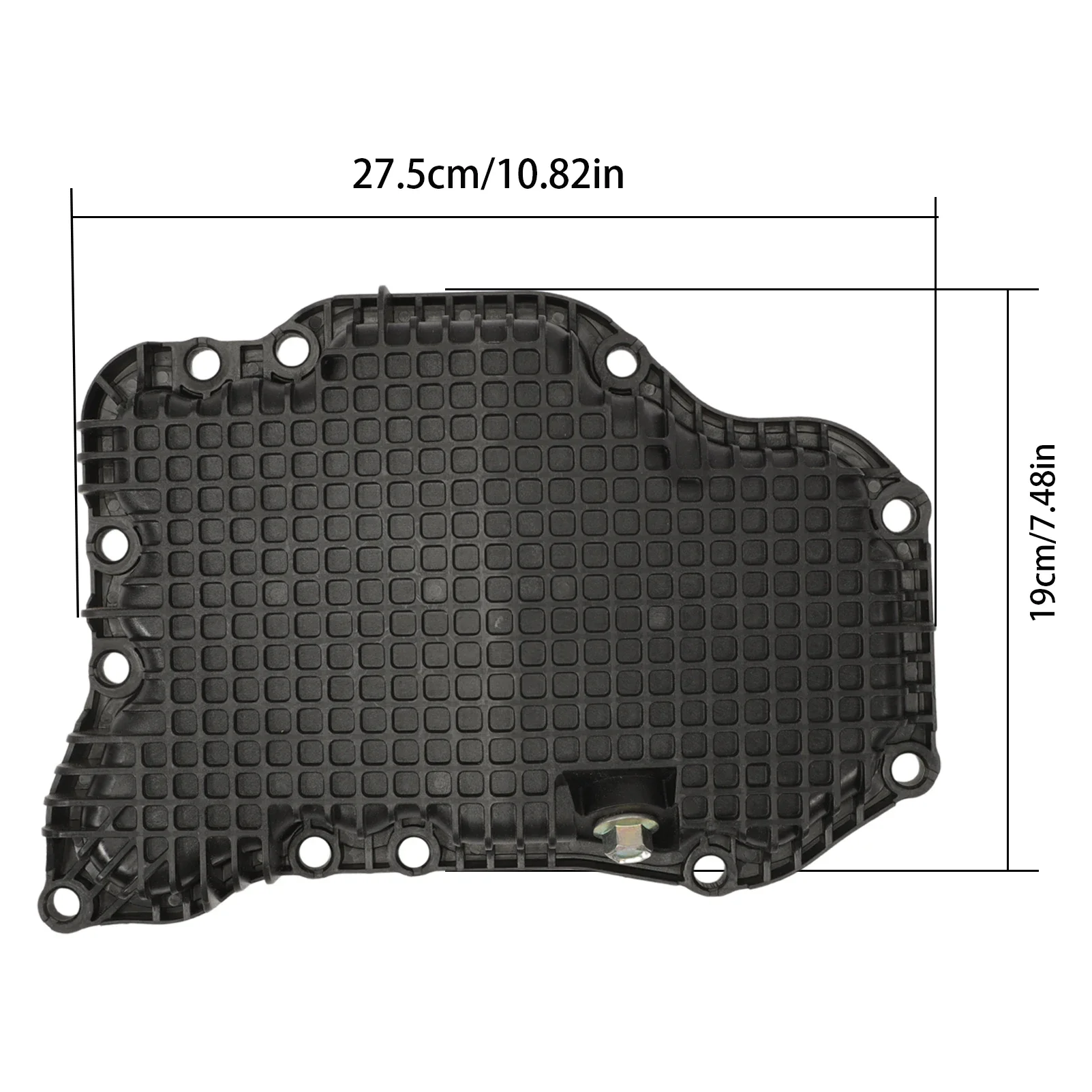 Car Repairing Oil Pan 11110-6RC1B 111106RC1B for Nissan Rogue 1.5 Engine-ABS Engine Oil Pan