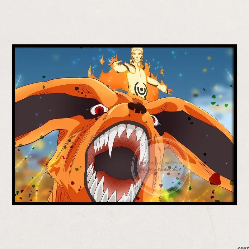 Naruto Anime Decorative Poster for E-sports and Living Spaces