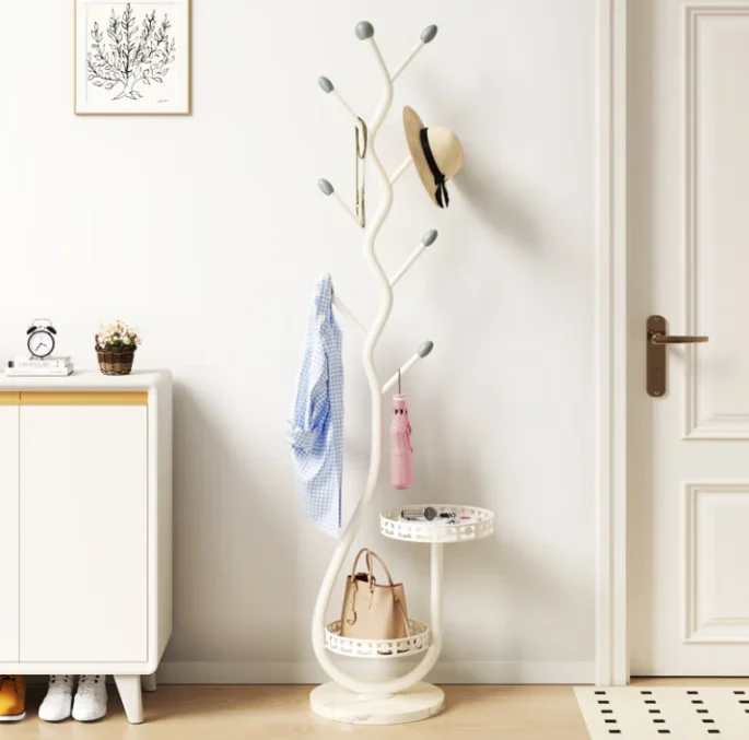 2022 ​ ​ ​ ​ ​ מעמד מתכתי מתכוונן למעילים עם 6 תלים ​